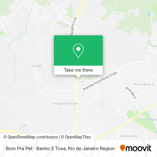 Bom Pra Pet - Banho E Tosa map