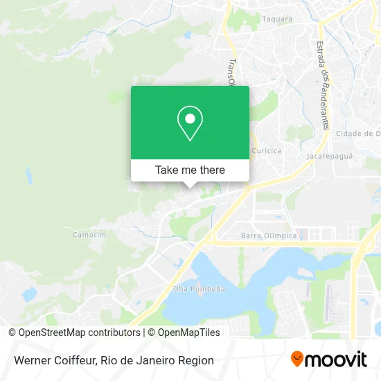 Werner Coiffeur map