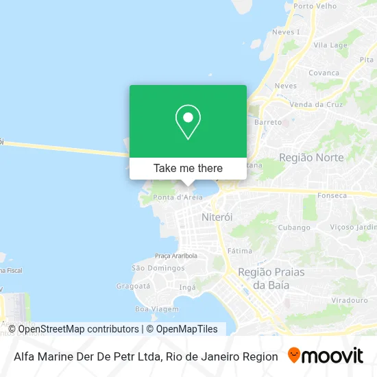 Alfa Marine Der De Petr Ltda map