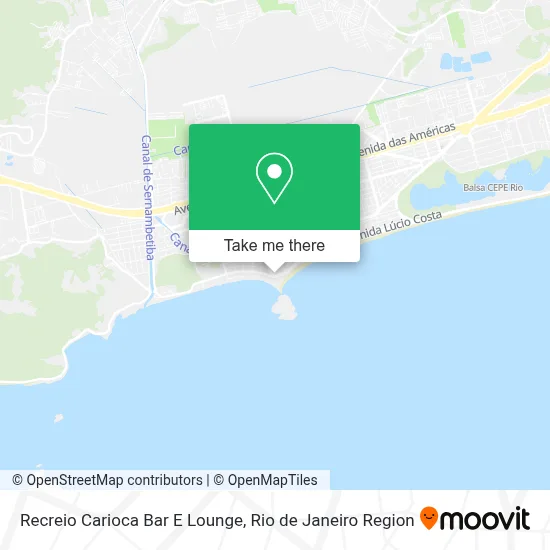 Recreio Carioca Bar E Lounge map