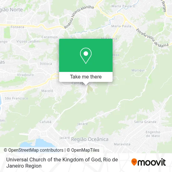Igreja Universal Do Reino De Deus map
