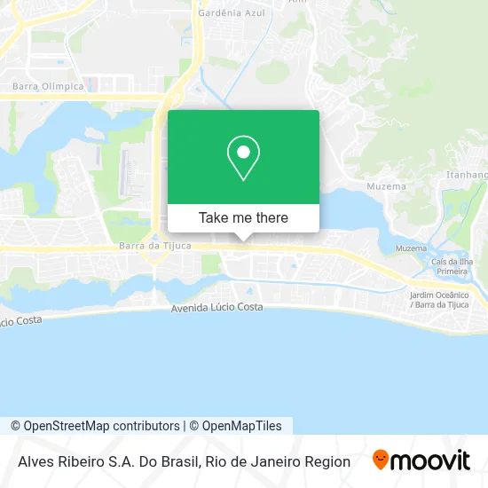Alves Ribeiro S.A. Do Brasil map