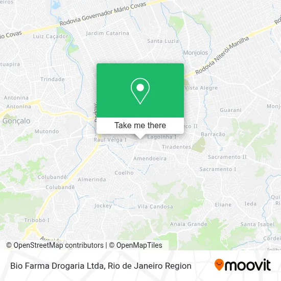 Bio Farma Drogaria Ltda map