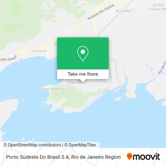 Porto Sudeste Do Brasil S.A map