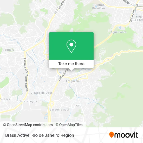 Brasil Active map
