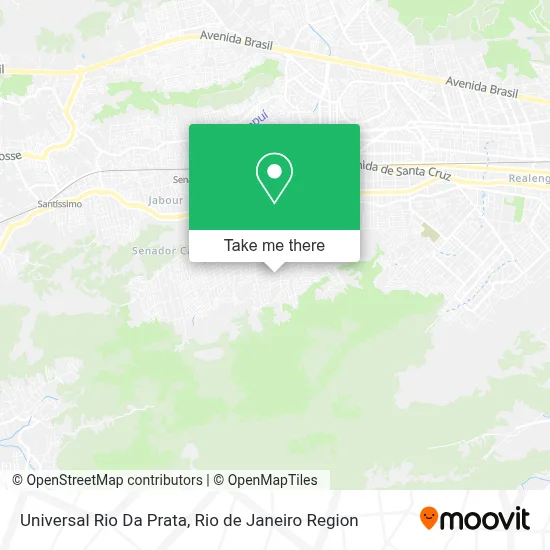 Universal Rio Da Prata map