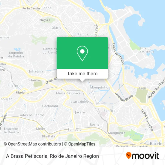 A Brasa Petiscaria map