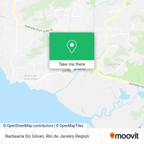 Barbearia Do Gilvan map