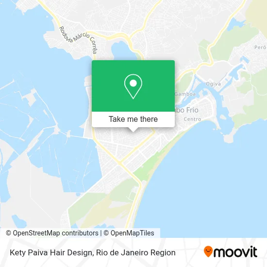 Kety Paiva Hair Design map