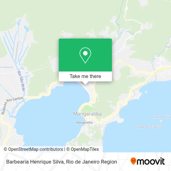 Barbearia Henrique Silva map