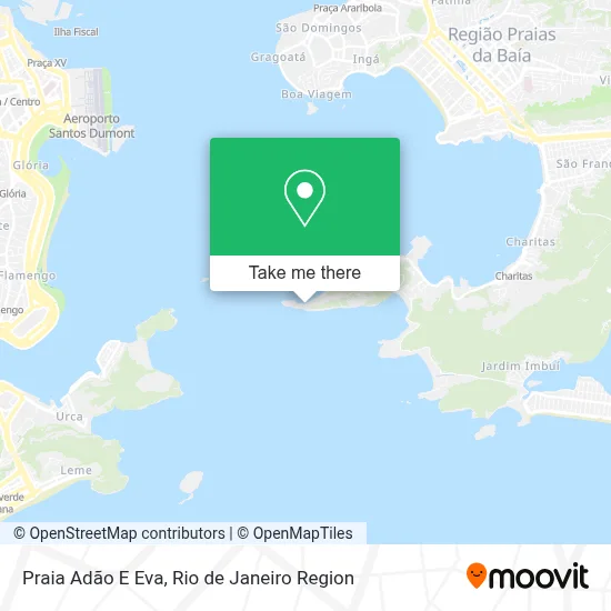 Praia Adão E Eva map