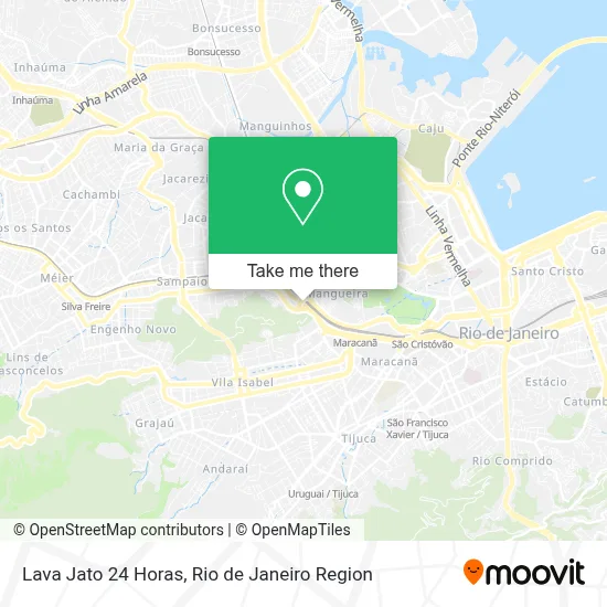 Lava Jato 24 Horas map