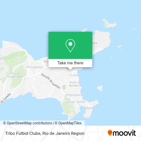 Tribo Futbol Clube map