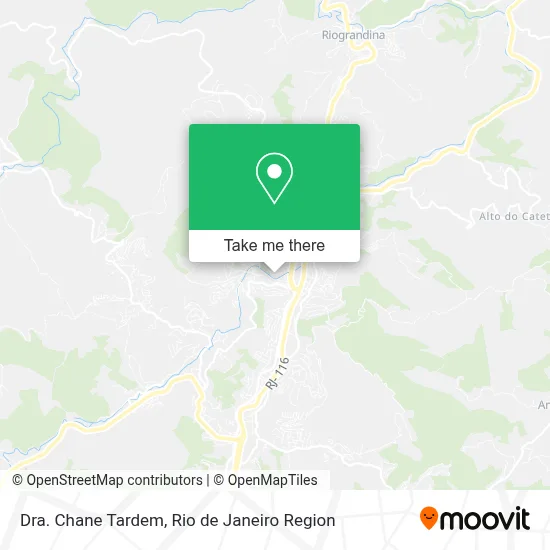 Dra. Chane Tardem map