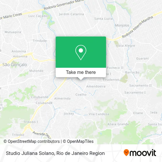 Studio Juliana Solano map