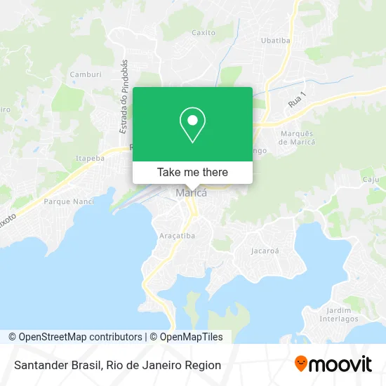Santander Brasil map