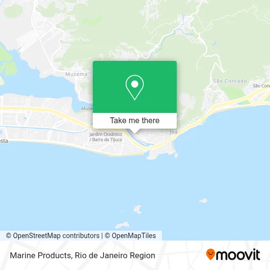 Marine Products map