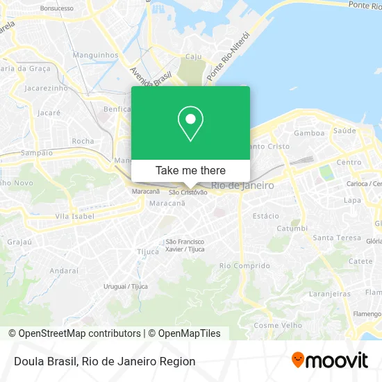 Doula Brasil map