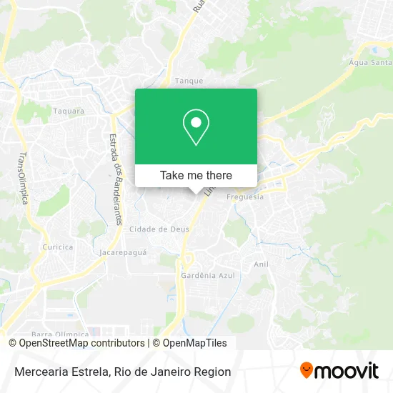 Mercearia Estrela map