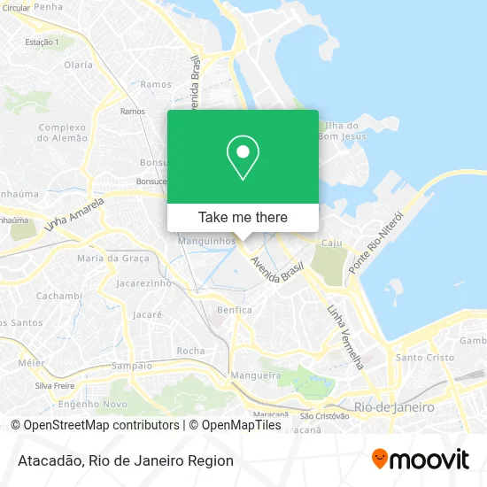 Atacadão map