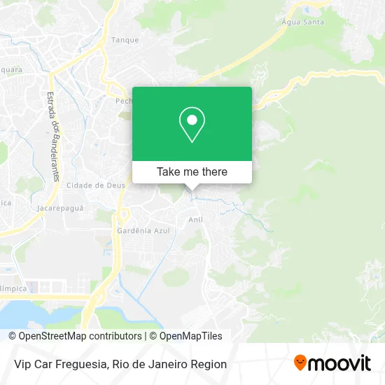 Vip Car Freguesia map