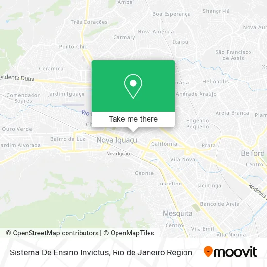 Sistema De Ensino Invictus map