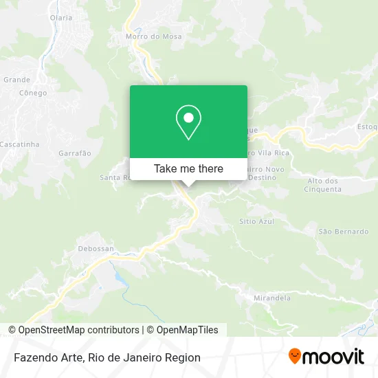 Fazendo Arte map
