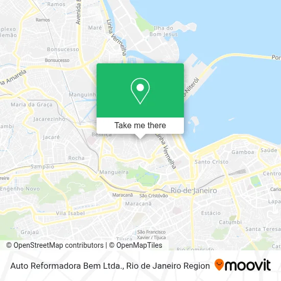 Auto Reformadora Bem Ltda. map