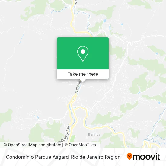 Condomínio Parque Asgard map