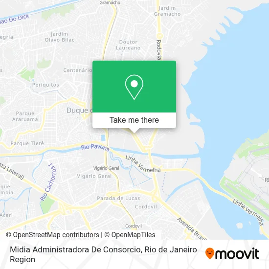 Midia Administradora De Consorcio map