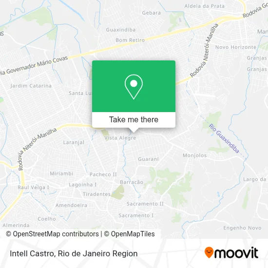 Intell Castro map