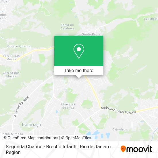 Segunda Chance - Brecho Infantil map