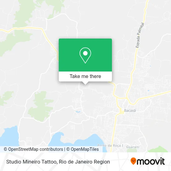 Studio Mineiro Tattoo map