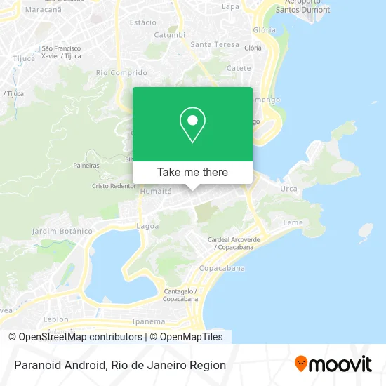 Paranoid Android map