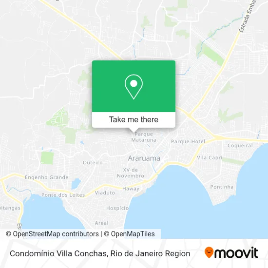 Condomínio Villa Conchas map