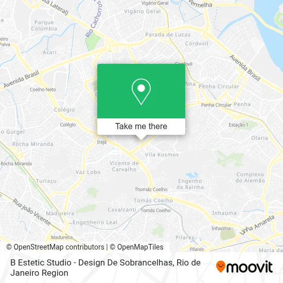 B Estetic Studio - Design De Sobrancelhas map