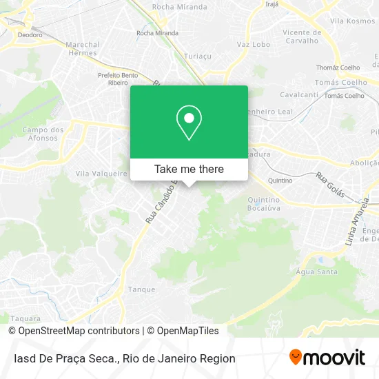 Iasd De Praça Seca. map