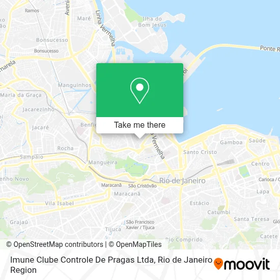 Imune Clube Controle De Pragas Ltda map