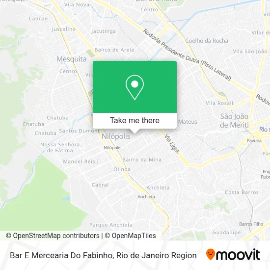 Bar E Mercearia  Do Fabinho map