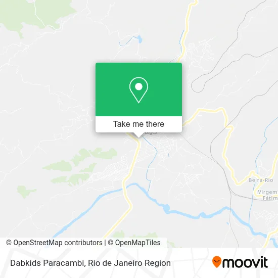 Dabkids Paracambi map