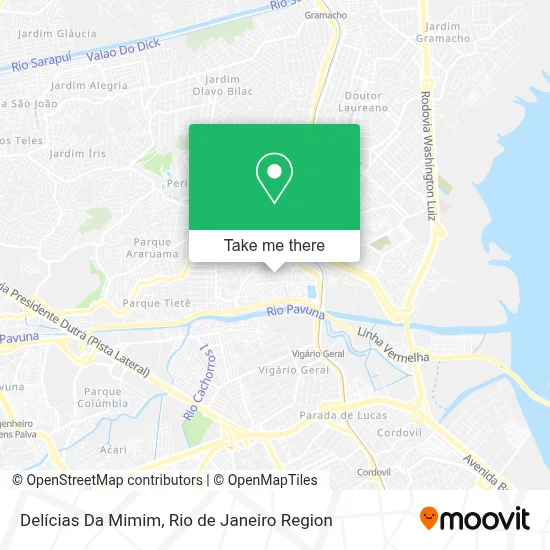 Delícias Da Mimim map