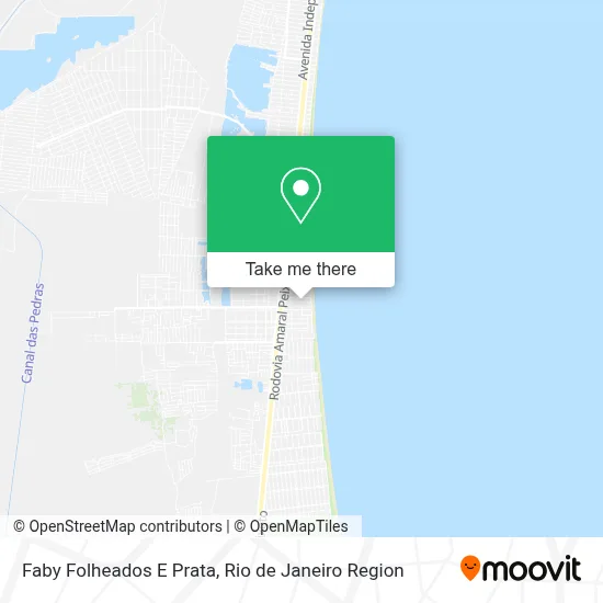 Faby Folheados E Prata map