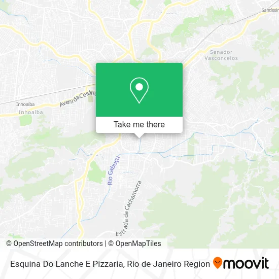 Esquina Do Lanche E Pizzaria map