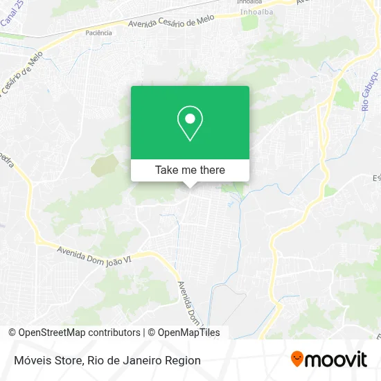 Móveis Store map