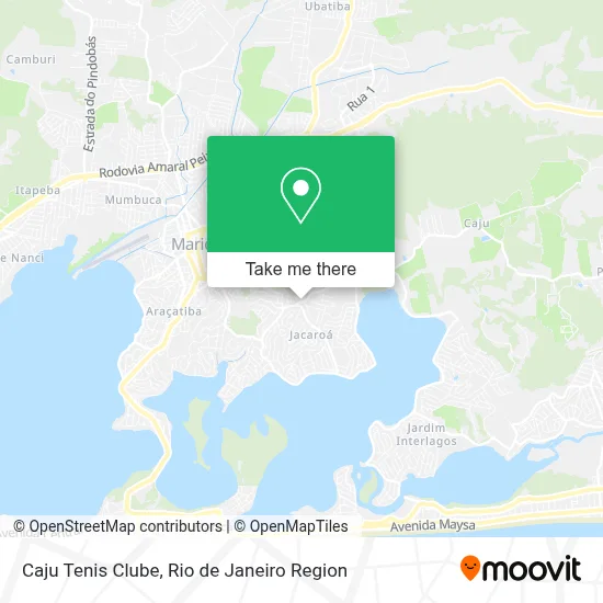 Caju Tenis Clube map