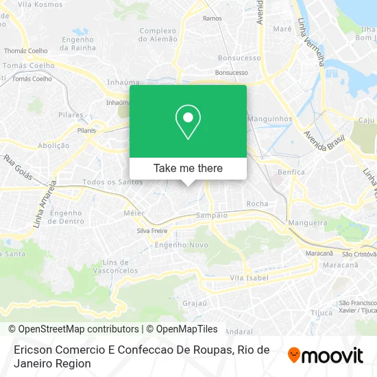 Ericson Comercio E Confeccao De Roupas map
