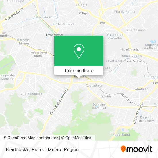 Braddock's map