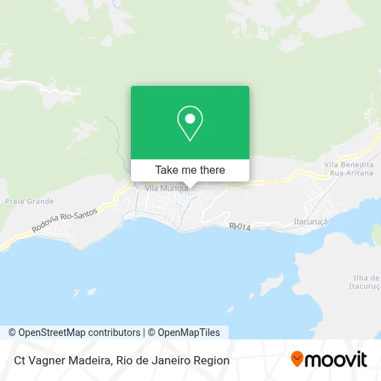 Ct Vagner Madeira map