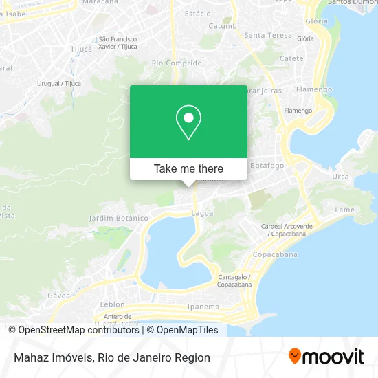 Mahaz Imóveis map