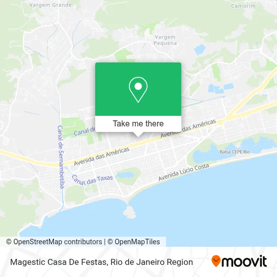 Magestic Casa De Festas map